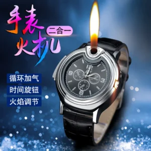 Perfect quality Watch gas lighter for Men