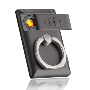 2 in 1 USB Lighter Rechargeable Electric Flameless Lighter Phone holder