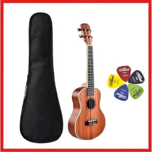 24" mehegony colour 4 string ukulele (mini guitar)