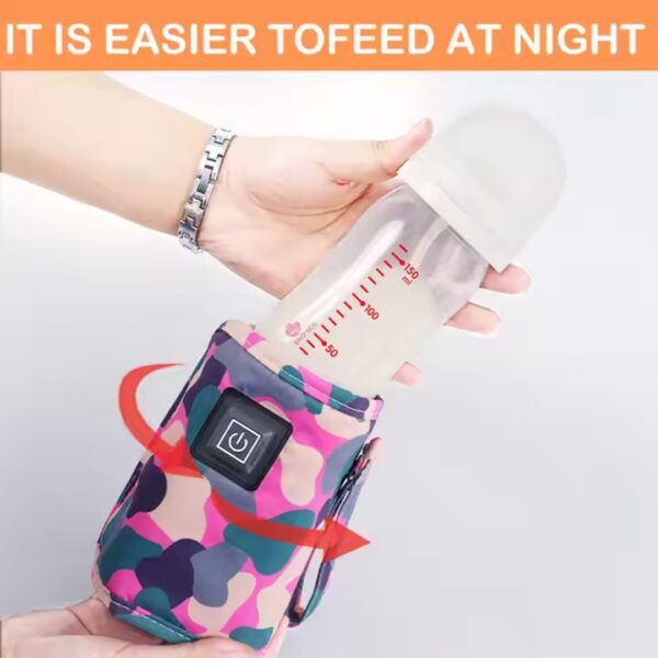 USB Milk and water Heater Kids Bag - Image 3
