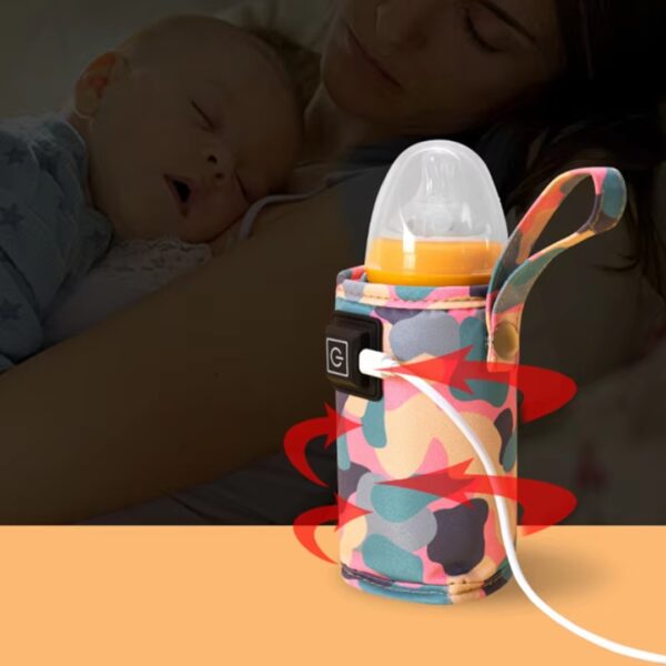 USB Milk and water Heater Kids Bag - Image 6