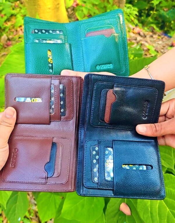 100% Pure Leather Wallet money bag - Image 7