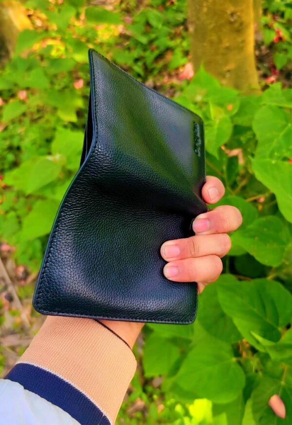 100% Pure Leather Wallet money bag - Image 9