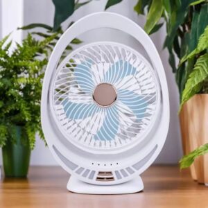 3 in One AC and DC system Rechargeable Fan