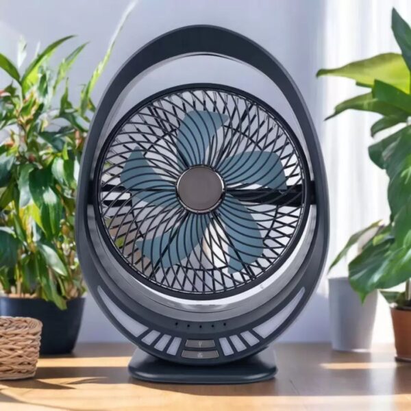 3 in One AC and DC system Rechargeable Fan - Image 2