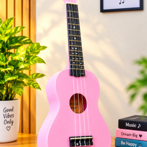 21" Pink Ukulele with bag pick free