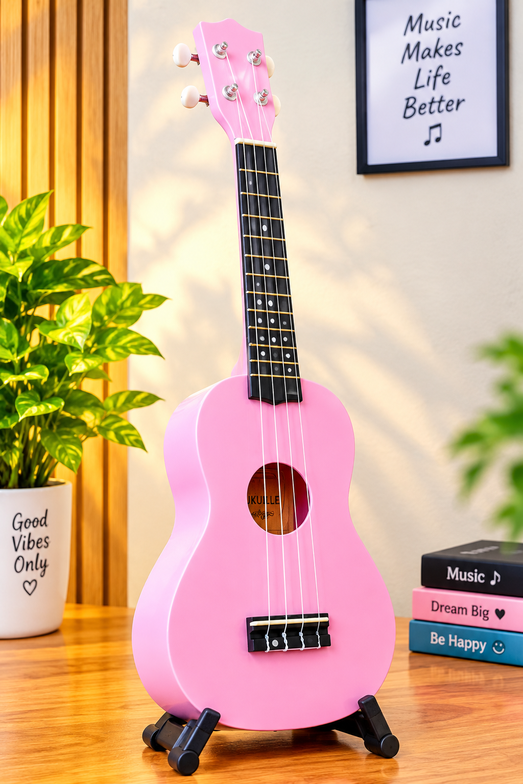 21" Multicolour Ukulele with bag and pick free - Image 4