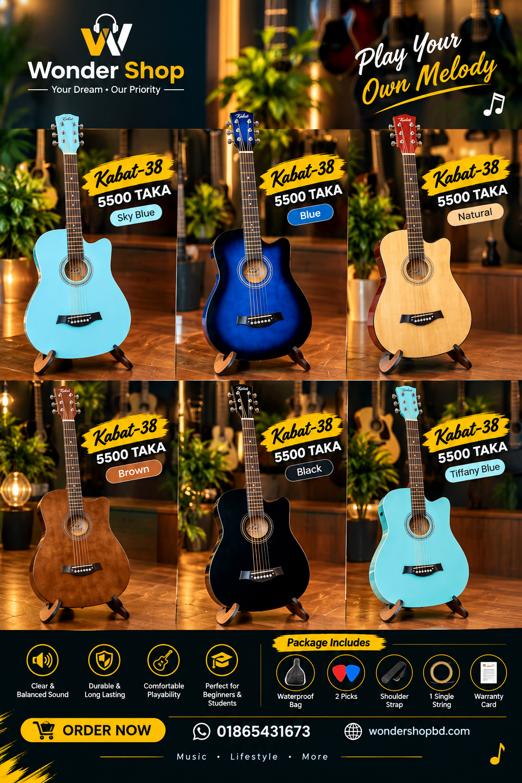 Kabat-38 acoustic guitar